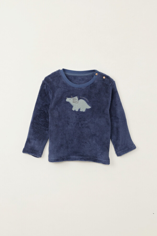 Set pijama polar Azul