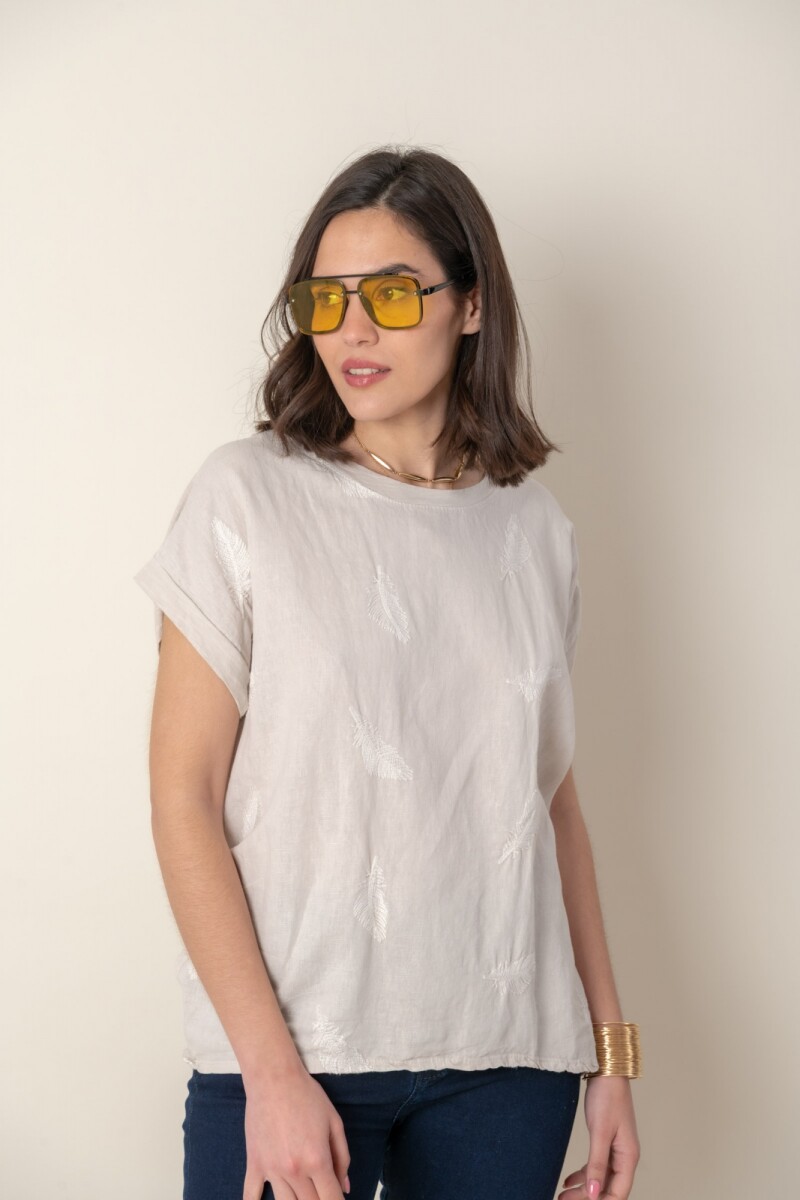 BLUSA LEDA - Avena 