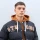 CAMPERA OXX 8802 UNIVERSITARIA - NEGRO