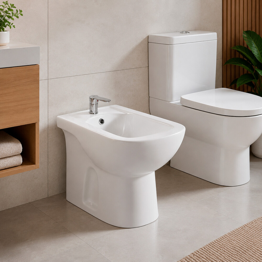 BIDET BLANCO LUXOR 1 AGUJERO Bidet Blanco Luxor 1 Agujero