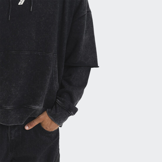 Hoodie Pulau Cool People Negro