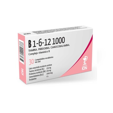 B1 B6 B12 1000mg x30 comprimidos B1 B6 B12 1000mg x30 comprimidos