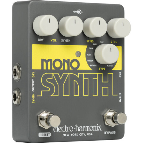 ELECTRO HARMONIX MONO SYNTH Guitar Monophonic Synthesizer Unica