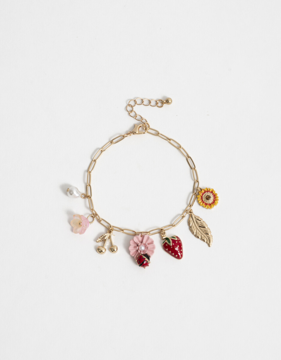 Pulseras De Flores 