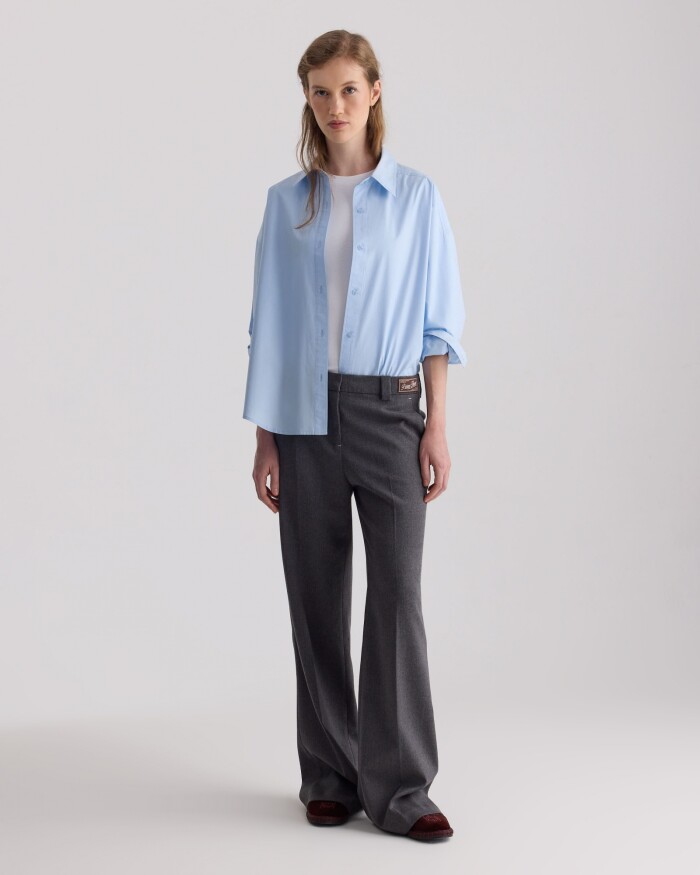 Camisa Dara Celeste