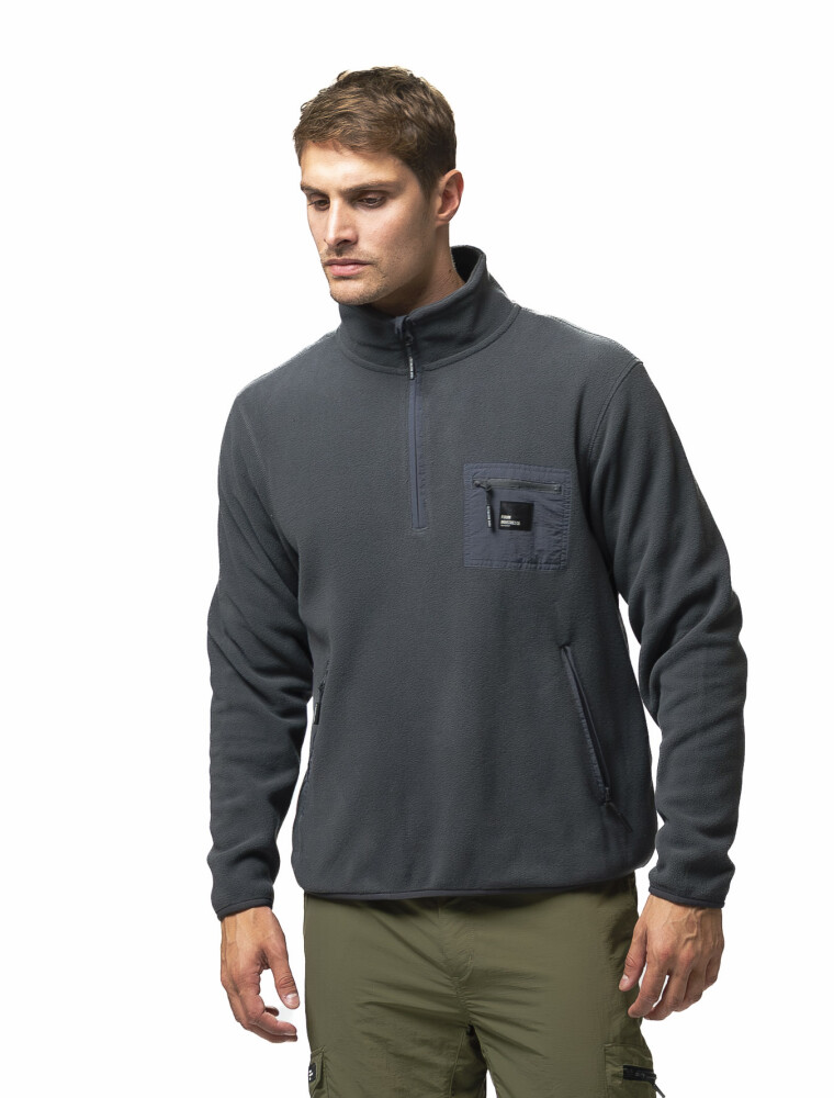 Buzo Polar Bulls Gris/Gris