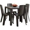 Silla Rimax Eterna Sin Brazos Wengue Silla Rimax Eterna Sin Brazos Wengue