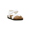 Darkness Sandalia Casual Niña C/tres Tiras C/hebilla Suela Baja / Blanco Blanco