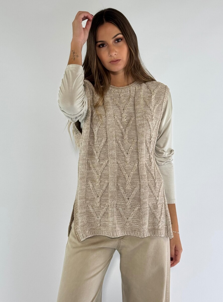 CHALECO YARD - BEIGE 
