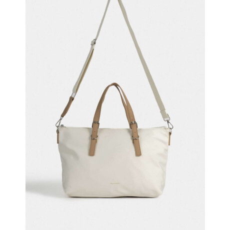 Cartera Shopper Special Price Blanco Crudo