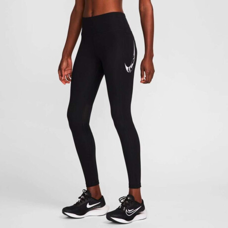 Pantalón Largo Nike Dri-Fit Fast Swoosh 7/8 Tight de Mujer Negro