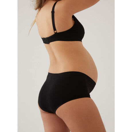 Bikini alta sin costura Negro