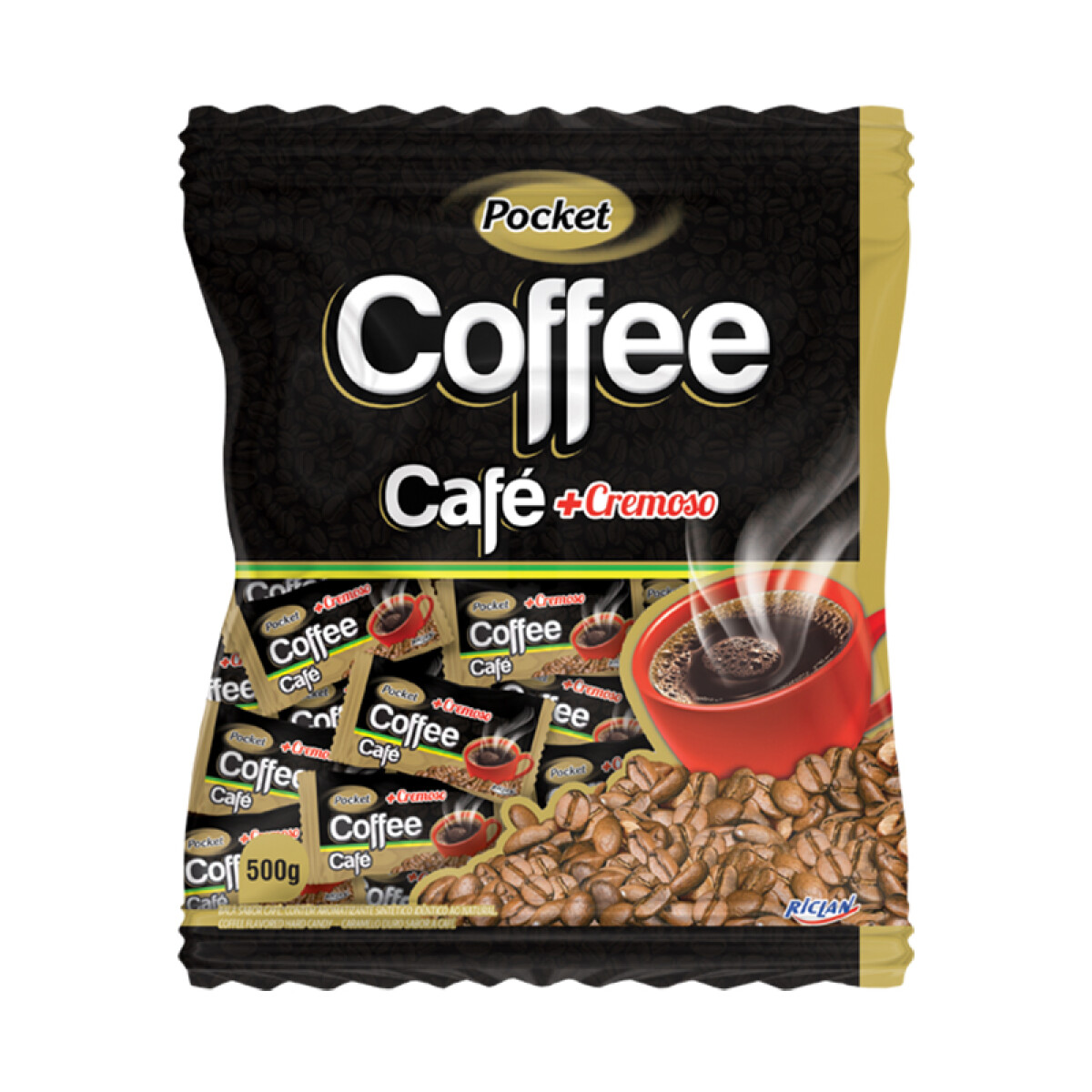 Caramelos CafÃ© RICLAN 500gr 