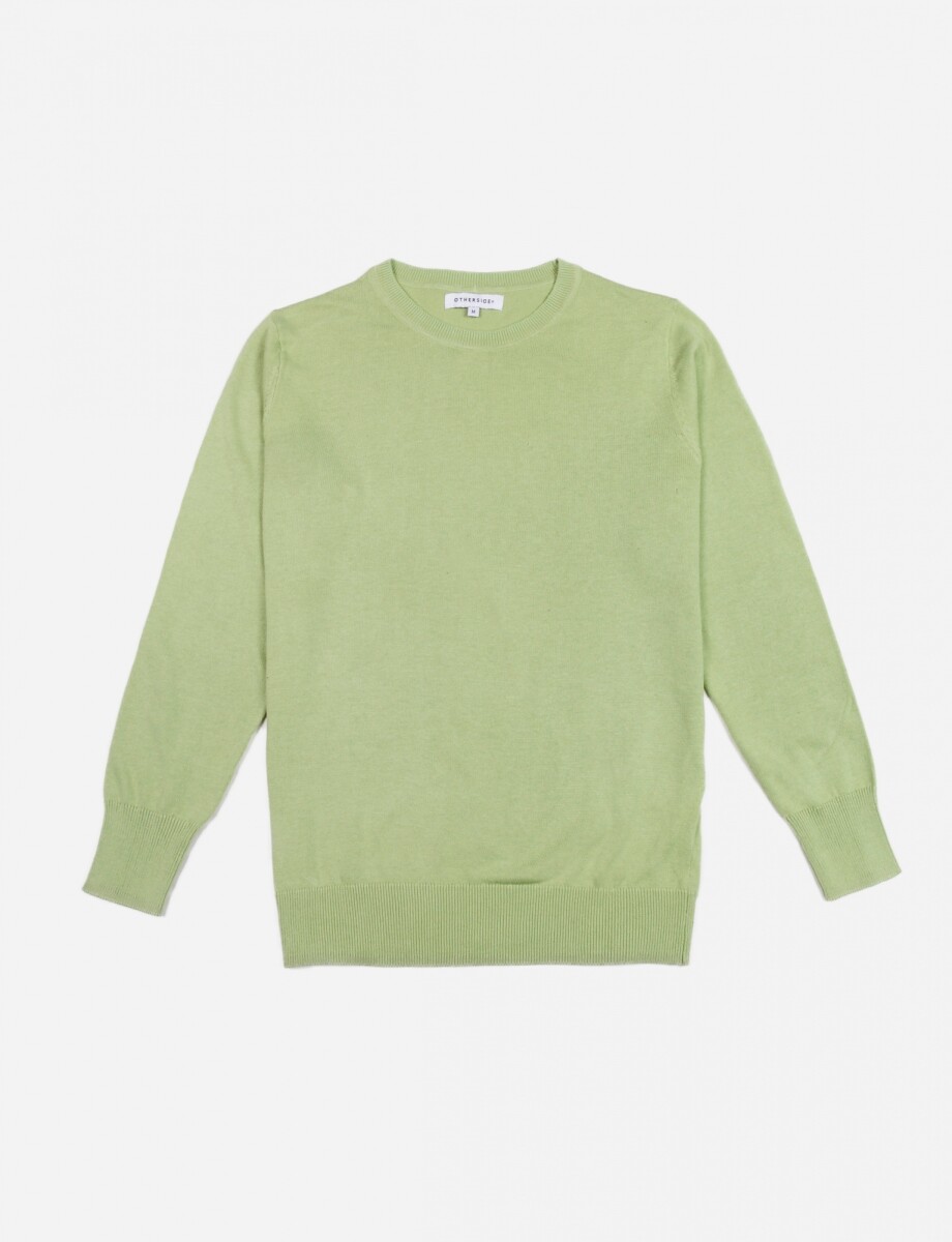 Sweater básico - VERDE CLARO 