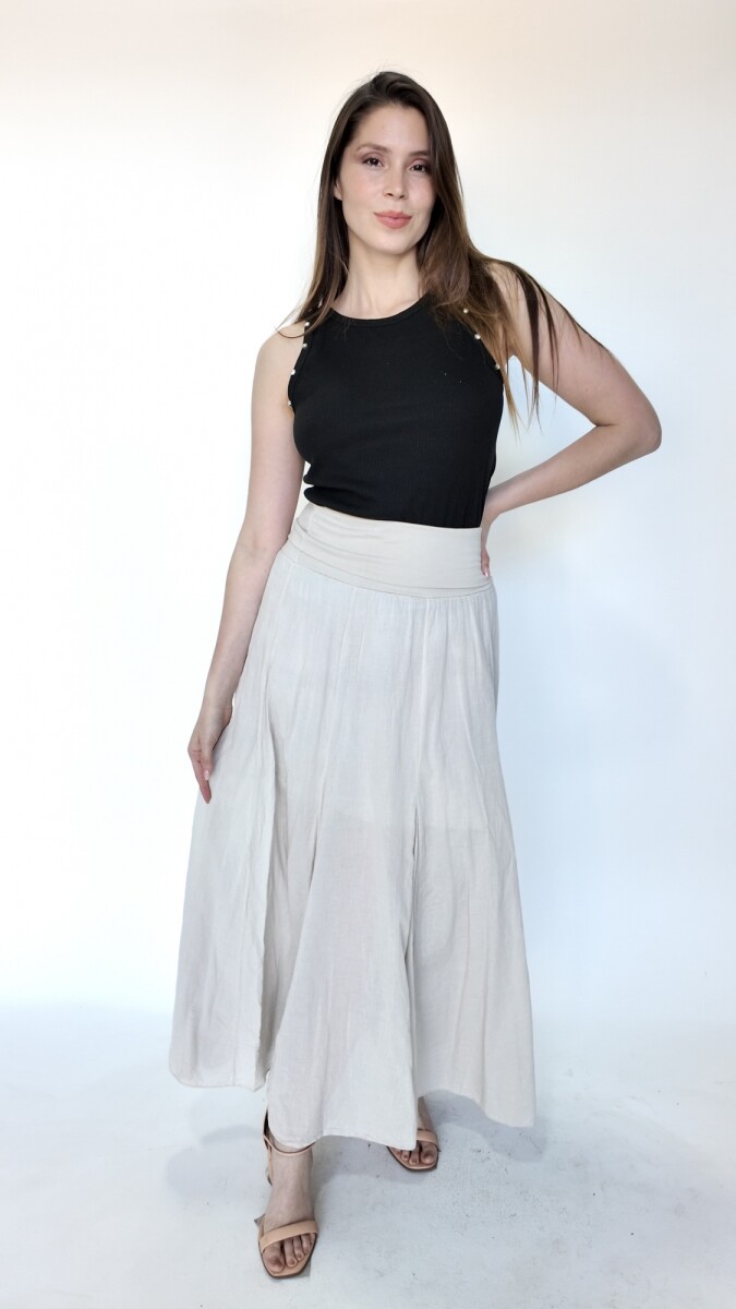Falda Zyrel - Beige 