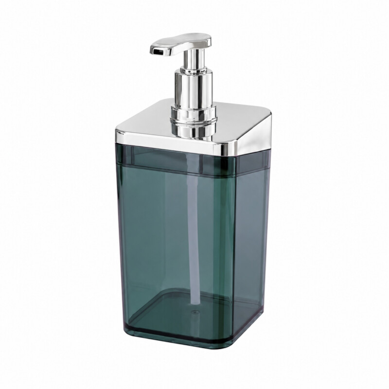 Dispensador de jabón 350ml NEGRO METALIZADO