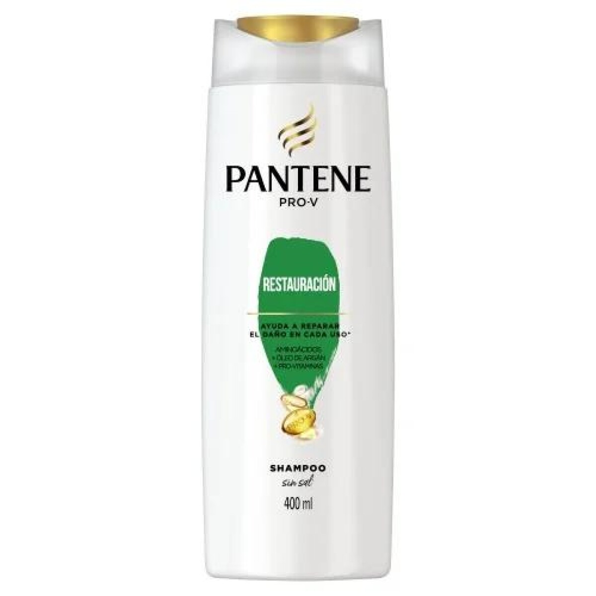 Shampoo Pantene Pro-V Restauración Sin Sal 400 ml 