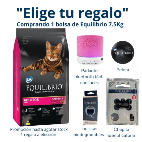 EQUILIBRIO GATO ADULTO 7.5 KGS Equilibrio Gato Adulto 7.5 Kgs