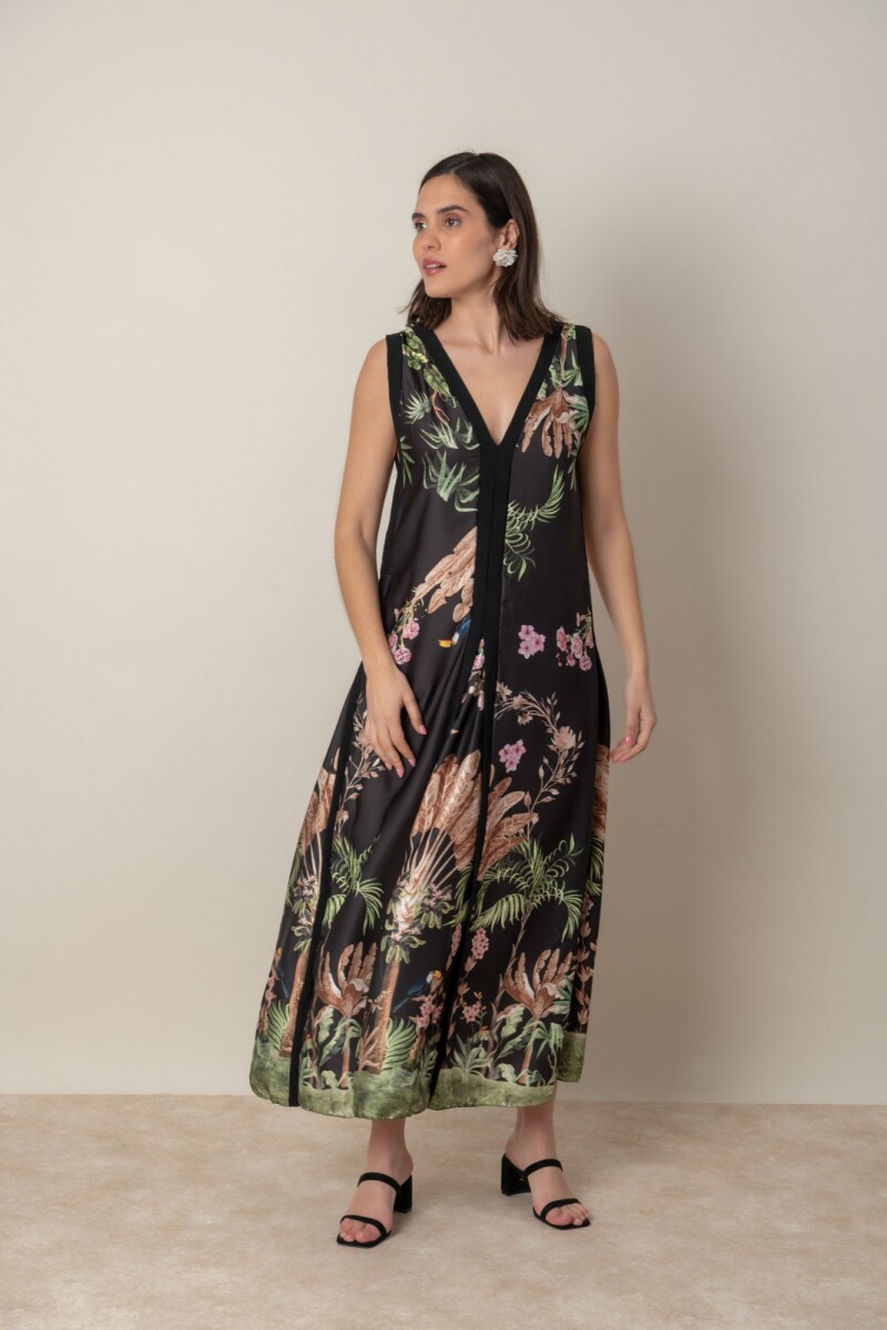 VESTIDO ALBA - Negro 