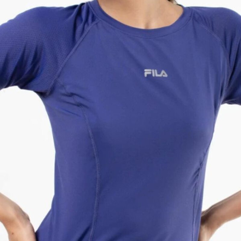 Remera FILA manga corta RACER Azul/carbono