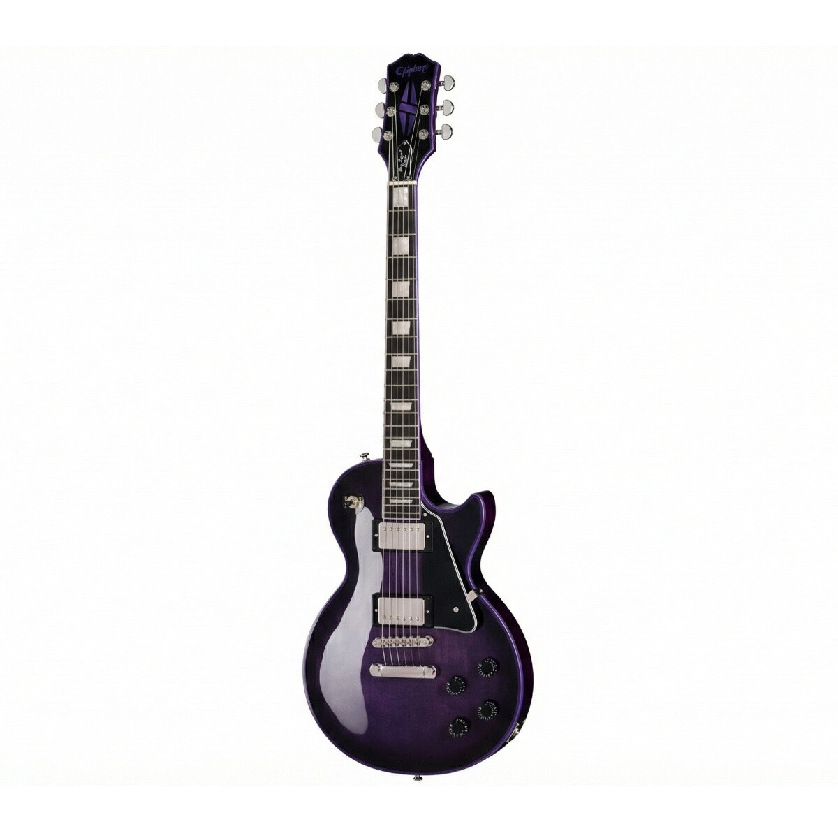 Guitarra Electrica Epiphone Les Paul Custom Widow Purple Burst 