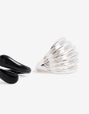 Sets Anillos Color Sets Anillos Vintage - Plateado