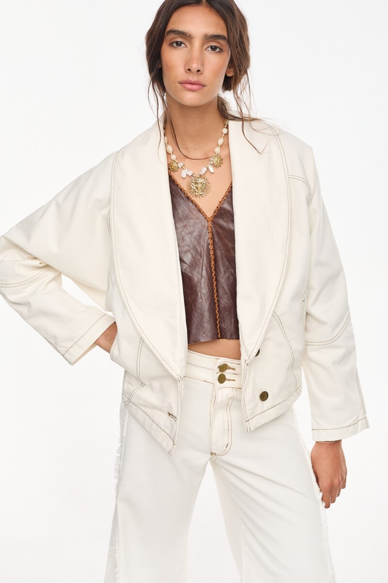 Chaqueta Orilla Crudo