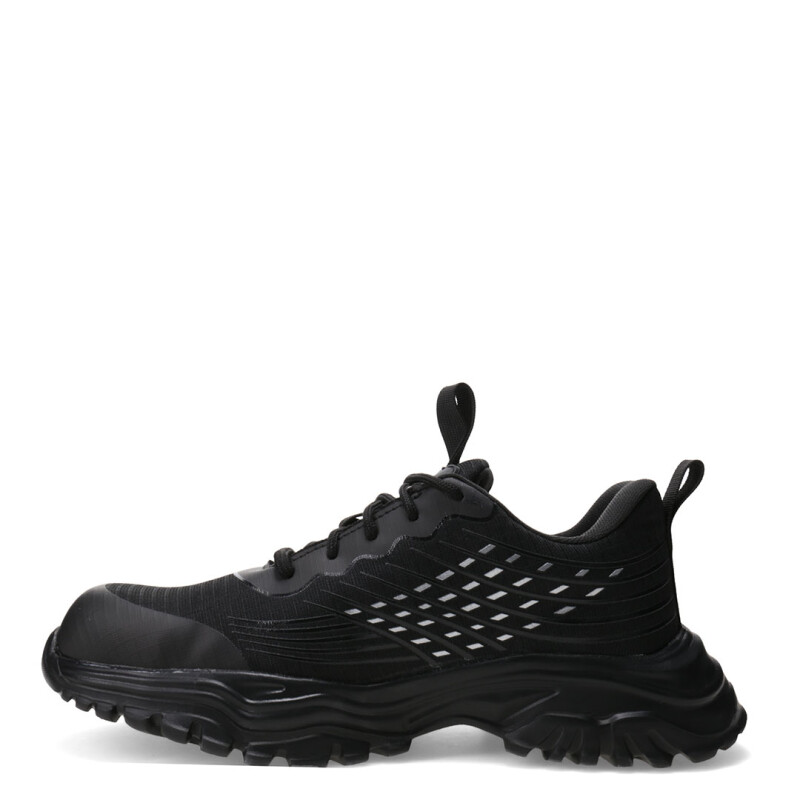 Championes Unisex Worker Acordonado Puntera Composite Negro