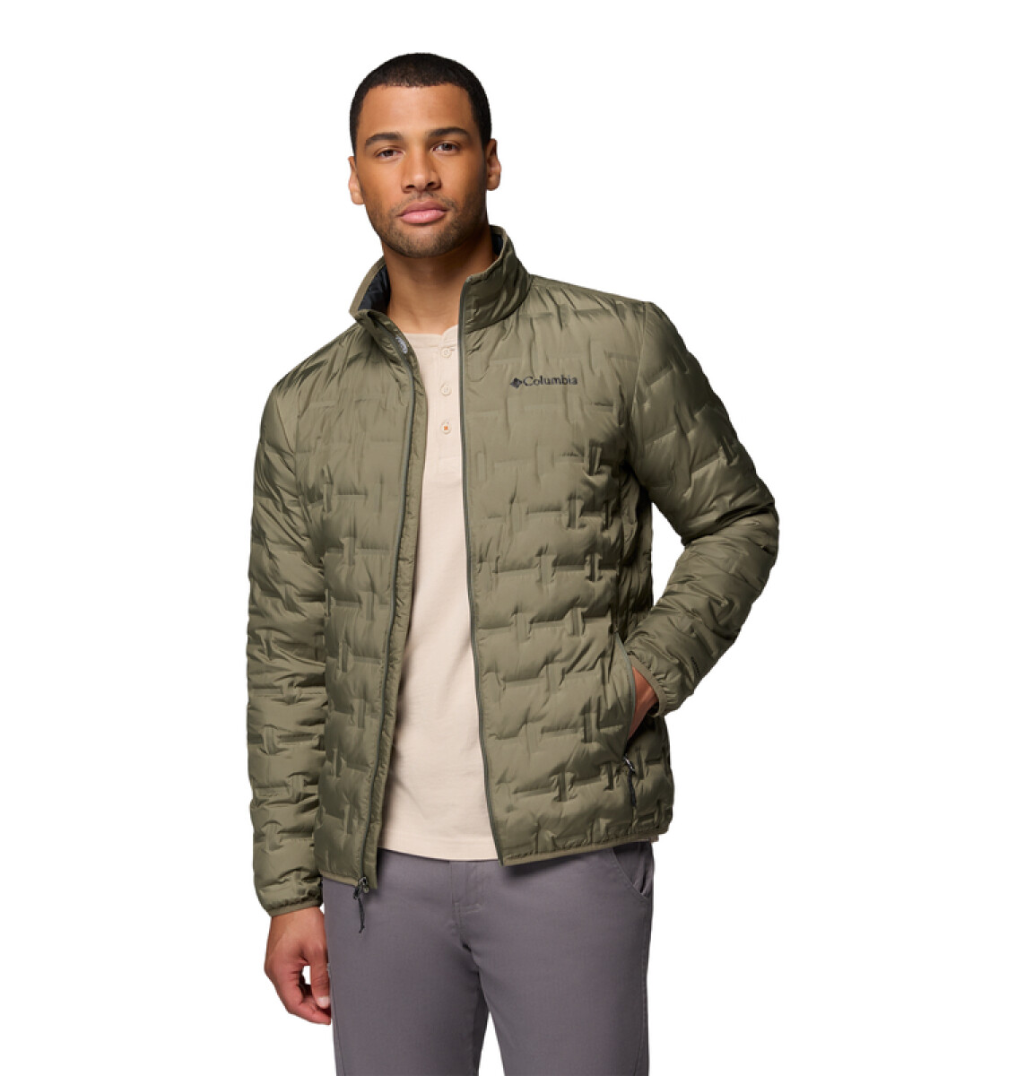 Campera Delta Ridge II Hombre - STONE GREEN 