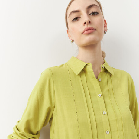 CAMISA MARLENNE Verde Manzana