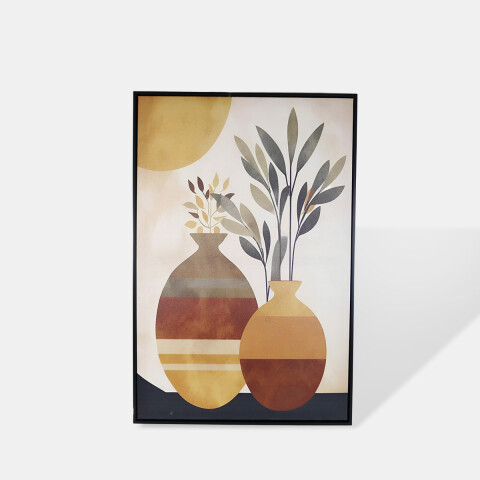 CUADRO DEC FLOREROS 60X90CM Unica