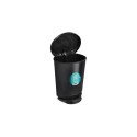 PAPELERA TACHO DE BASURA CON PEDAL 20 LITROS NEGRO