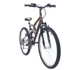 BICICLETA MORMAII RODADO 26 FULLSION NEGRO MATE Bicicleta Mormaii Rodado 26 Fullsion Negro Mate