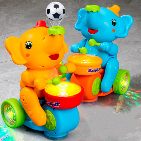 Elefante Musical Juguete Infantil Luz Y Sonido Circus Jug026008