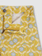 Short De Twill Estampado Verde