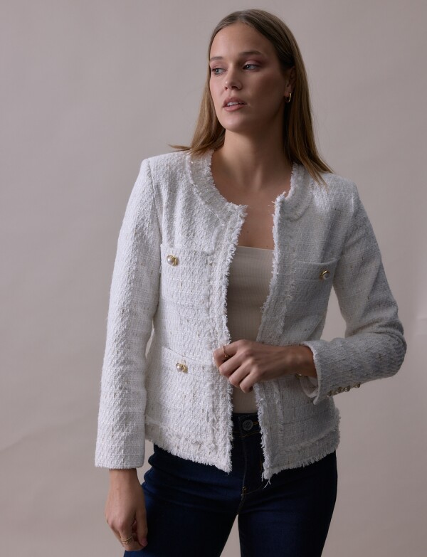Chaqueta Boucle CRUDO