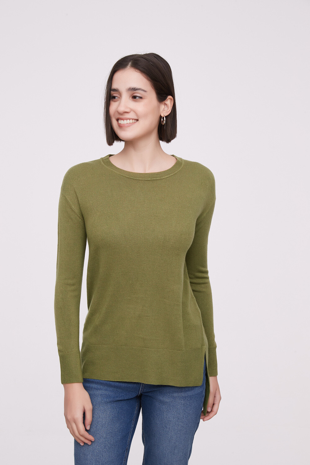 Sweater Baidai Verde Oliva