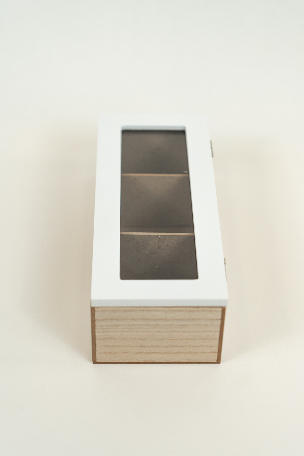 Caja Para Té Tea, 3 Separadores Color Unico