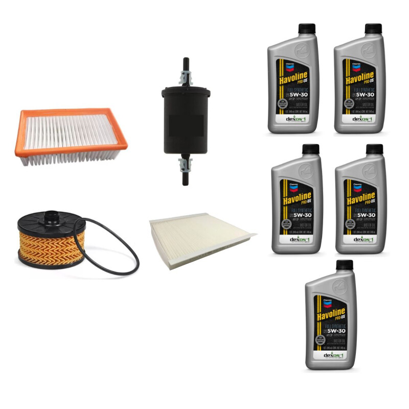 KIT DE FILTROS Y ACEITE 5W30 TEXACO Kit De Filtros Y Aceite 5w30 Texaco