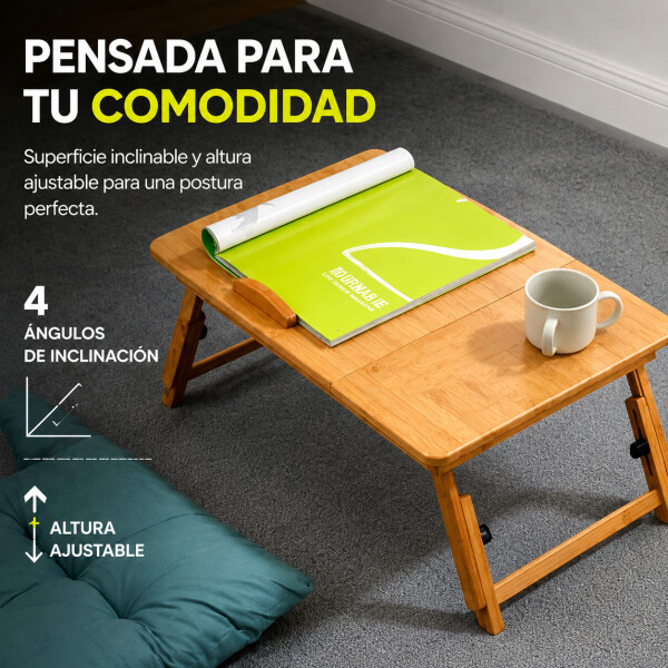 Mesa Bandeja Cama Portatil Madera Desayuno Plegable Notebook Mesa Bandeja Cama Portatil Madera Desayuno Plegable Notebook