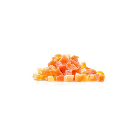 PAPAYA EN CUBOS CONFITADA 100G Papaya En Cubos Confitada