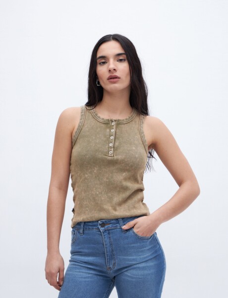 Musculosa Doris Oliva