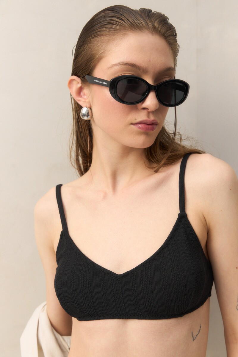 TOP ENTERO TAMARIZ Negro