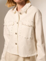 Chaqueta Bialor Marfil / Off White