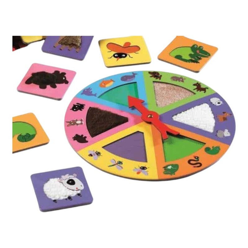 Juego de Mesa Tactilo Loto Animales Djeco Juego de Mesa Tactilo Loto Animales Djeco