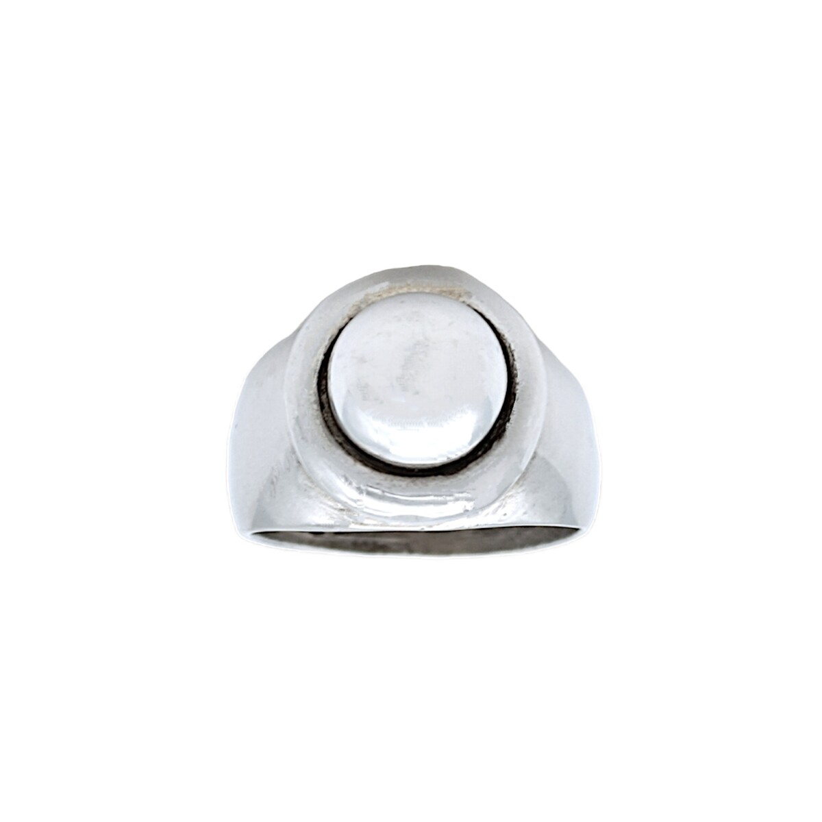 Anillo Media esfera-Plata 925-Sin piedra-AN3626 - sinpiedra 
