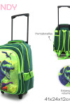 Mochila carro 3D dinosaurio Mochila carro 3D dinosaurio