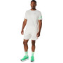 Polo Running Icon SS Top Hombre Cream/vital Green