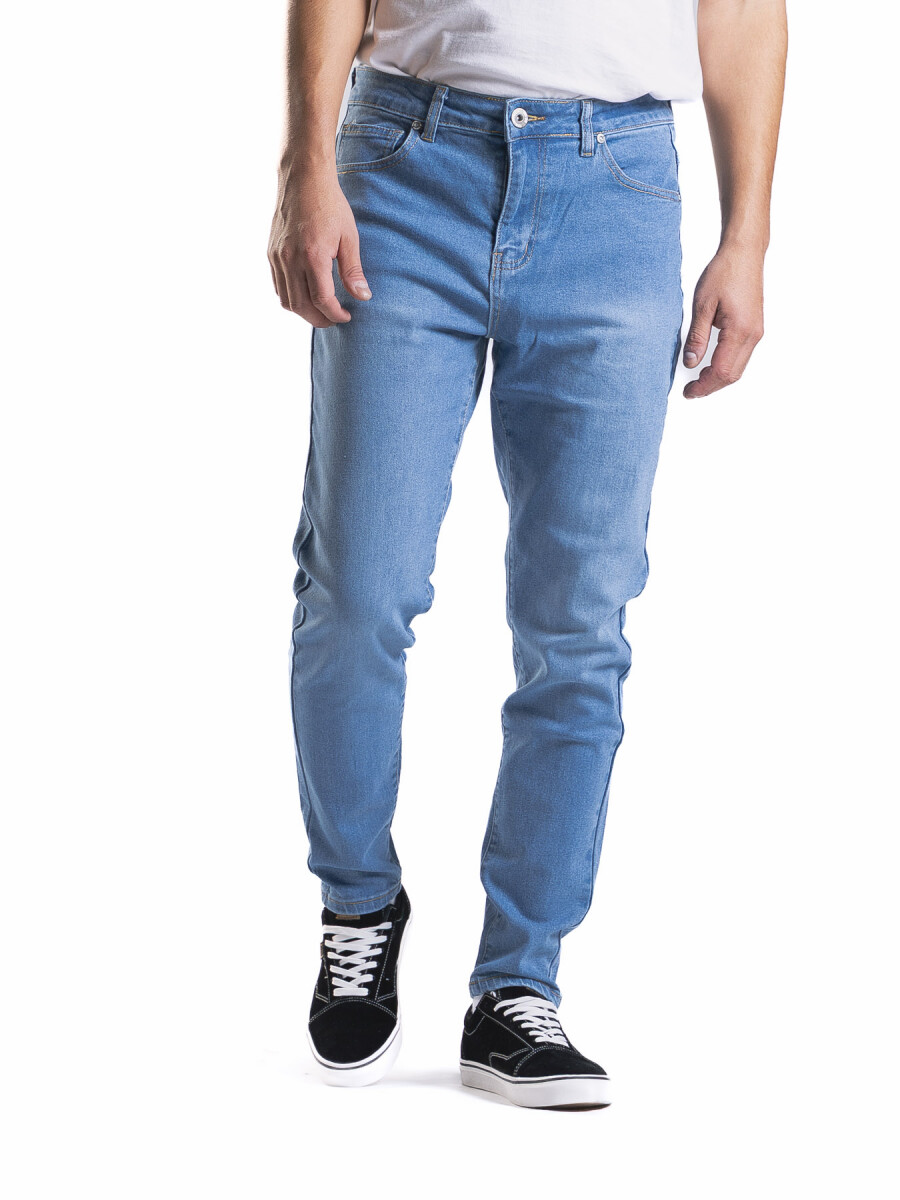 Jean Slim Fit Largo 30 - Celeste 