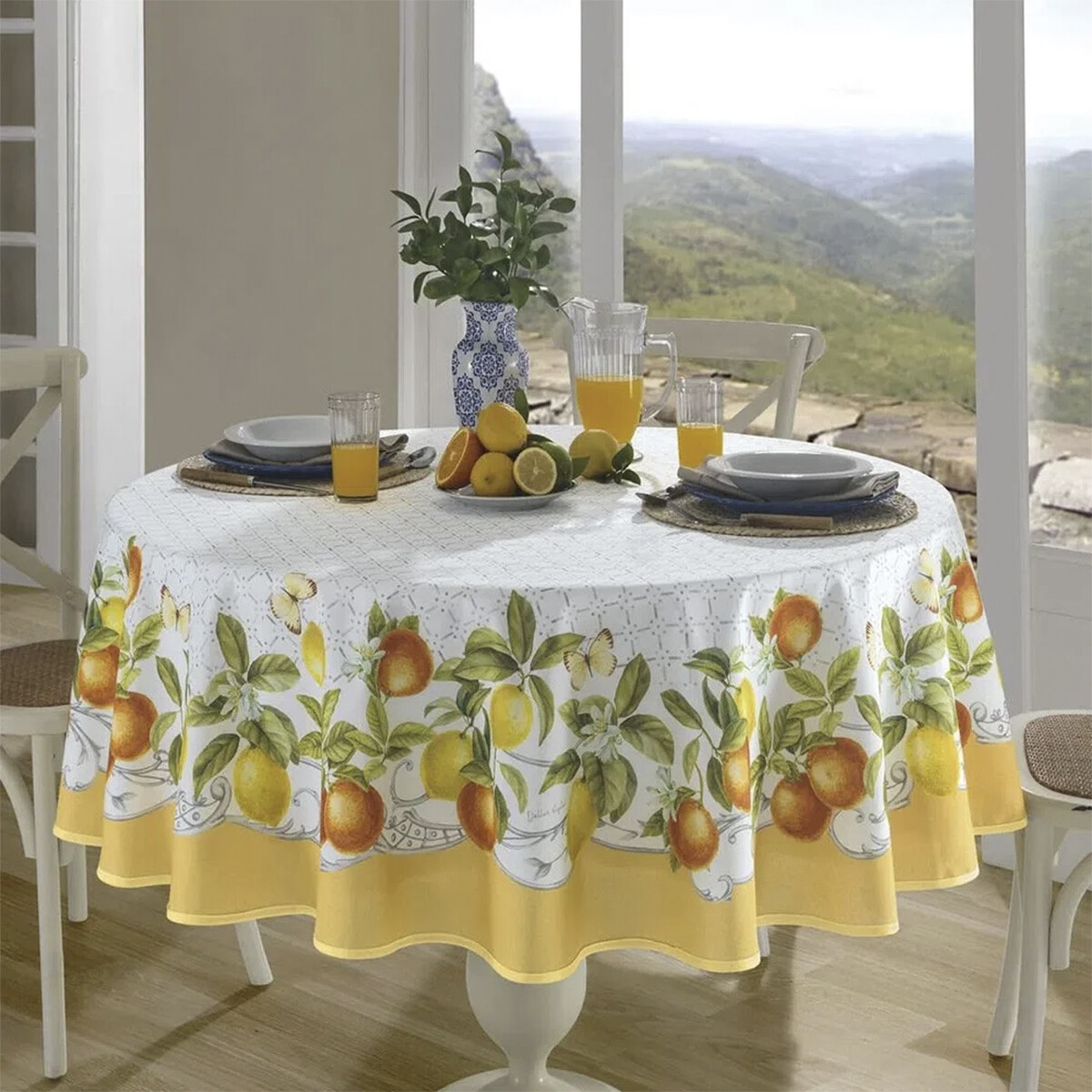 Mantel Redondo Renova Dohler 180 cm - CORA 